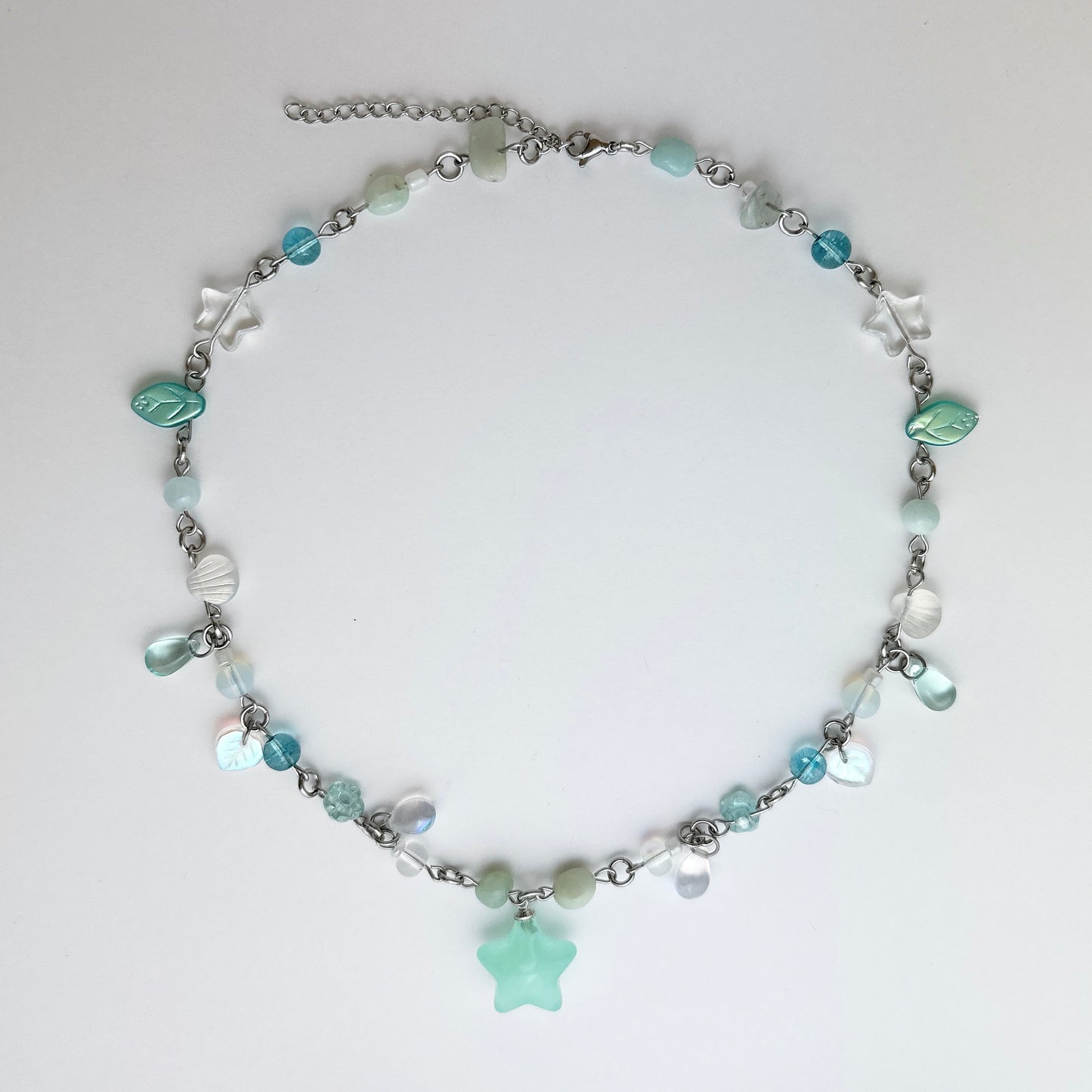 Star Candy Necklace (Teal)