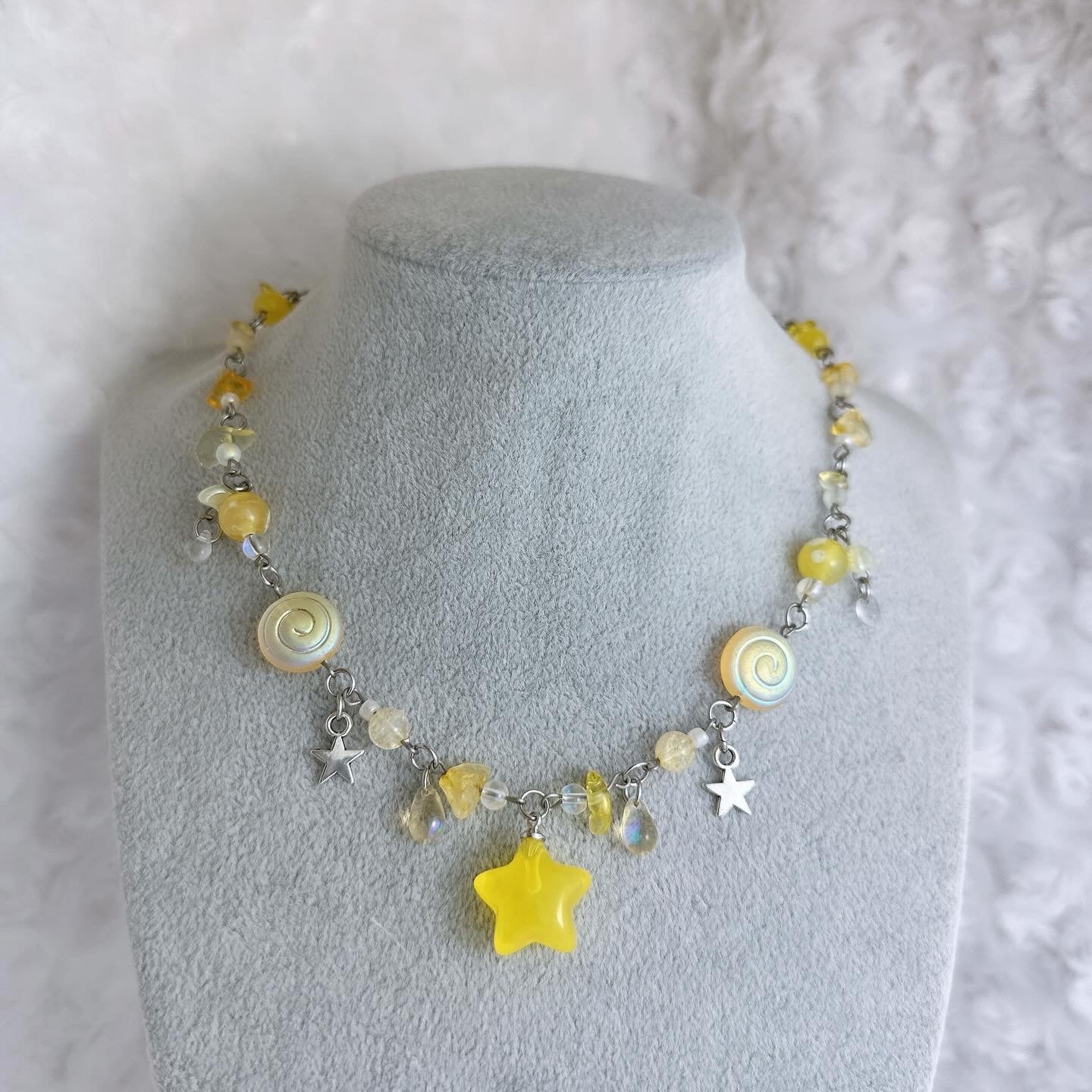 Star Candy Necklace (Yellow)