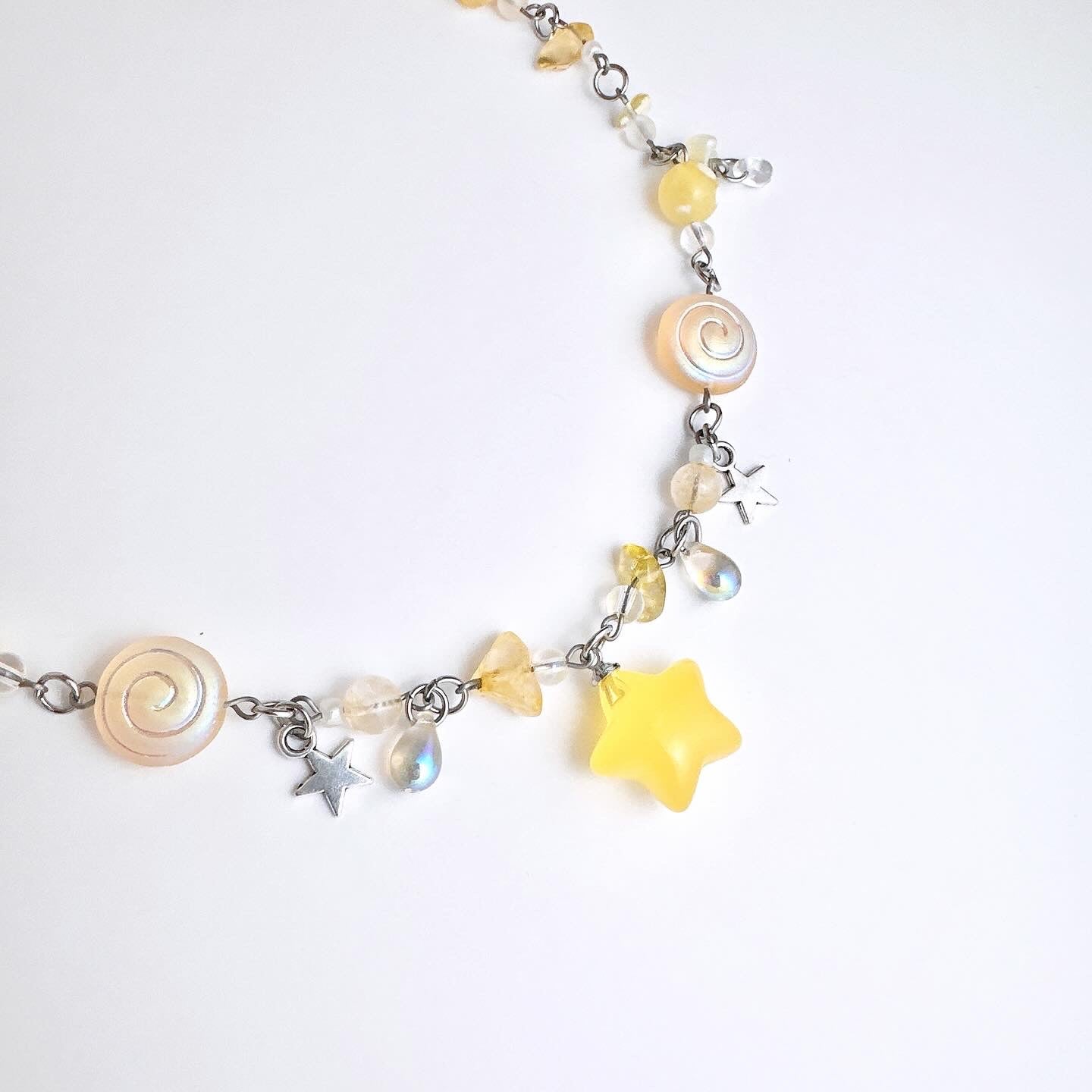 Star Candy Necklace (Yellow)