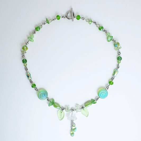 Jellyfish Necklace (Green)