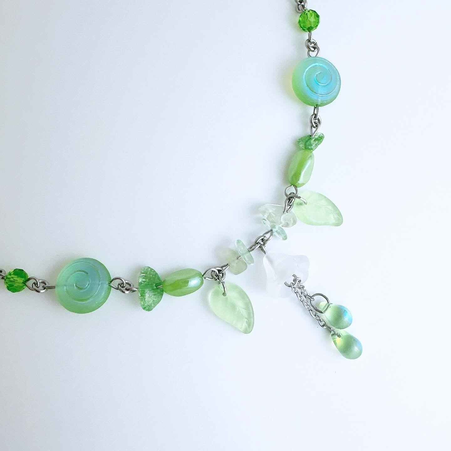 Jellyfish Necklace (Green)