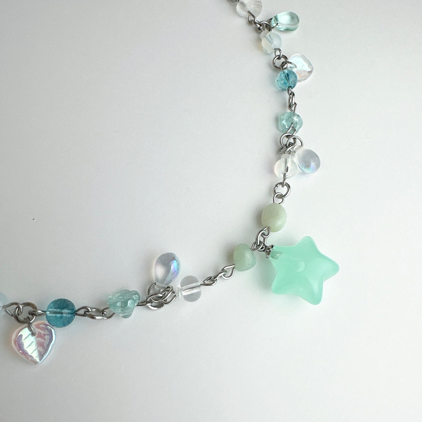 Star Candy Necklace (Teal)