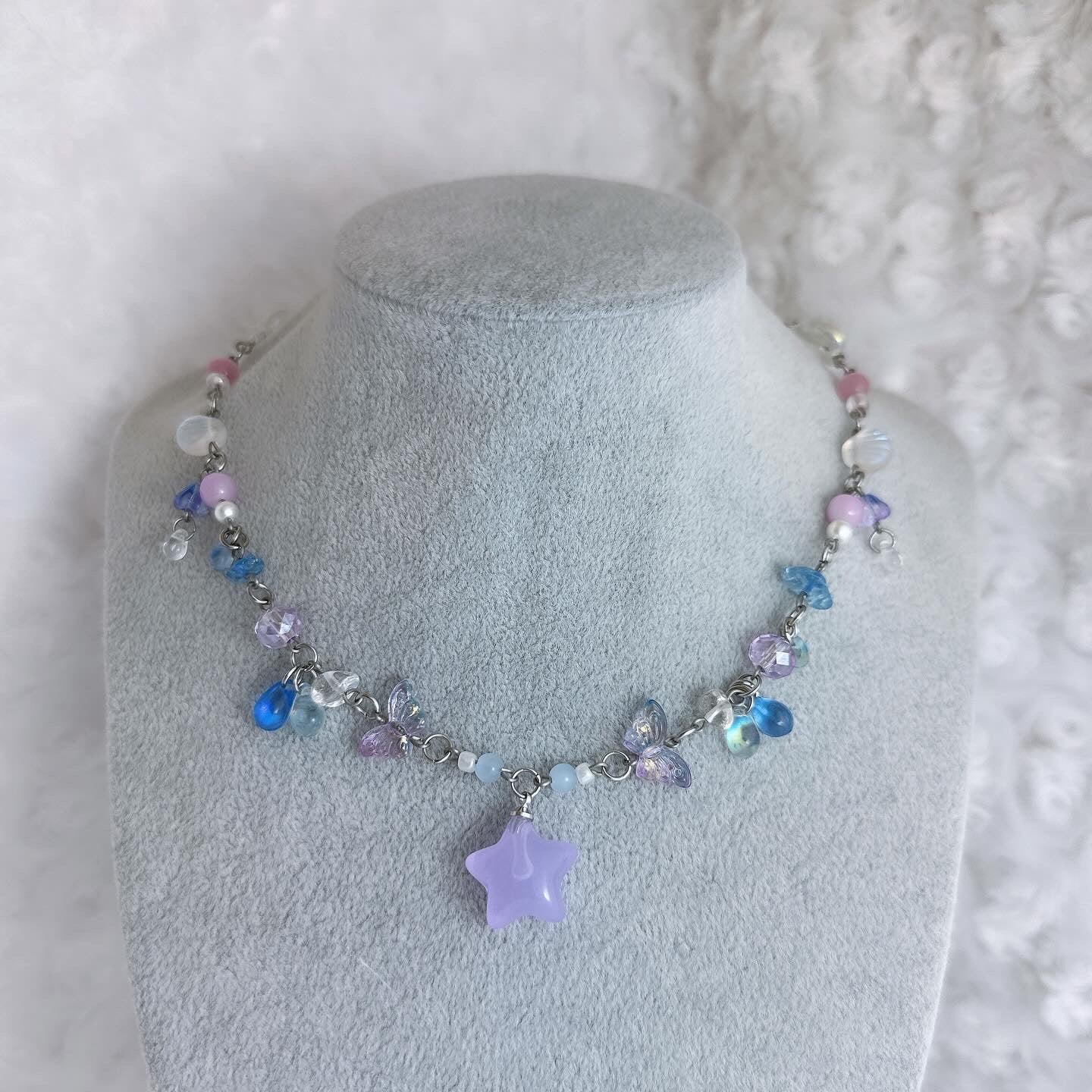 Star Candy Necklace (Lilac)