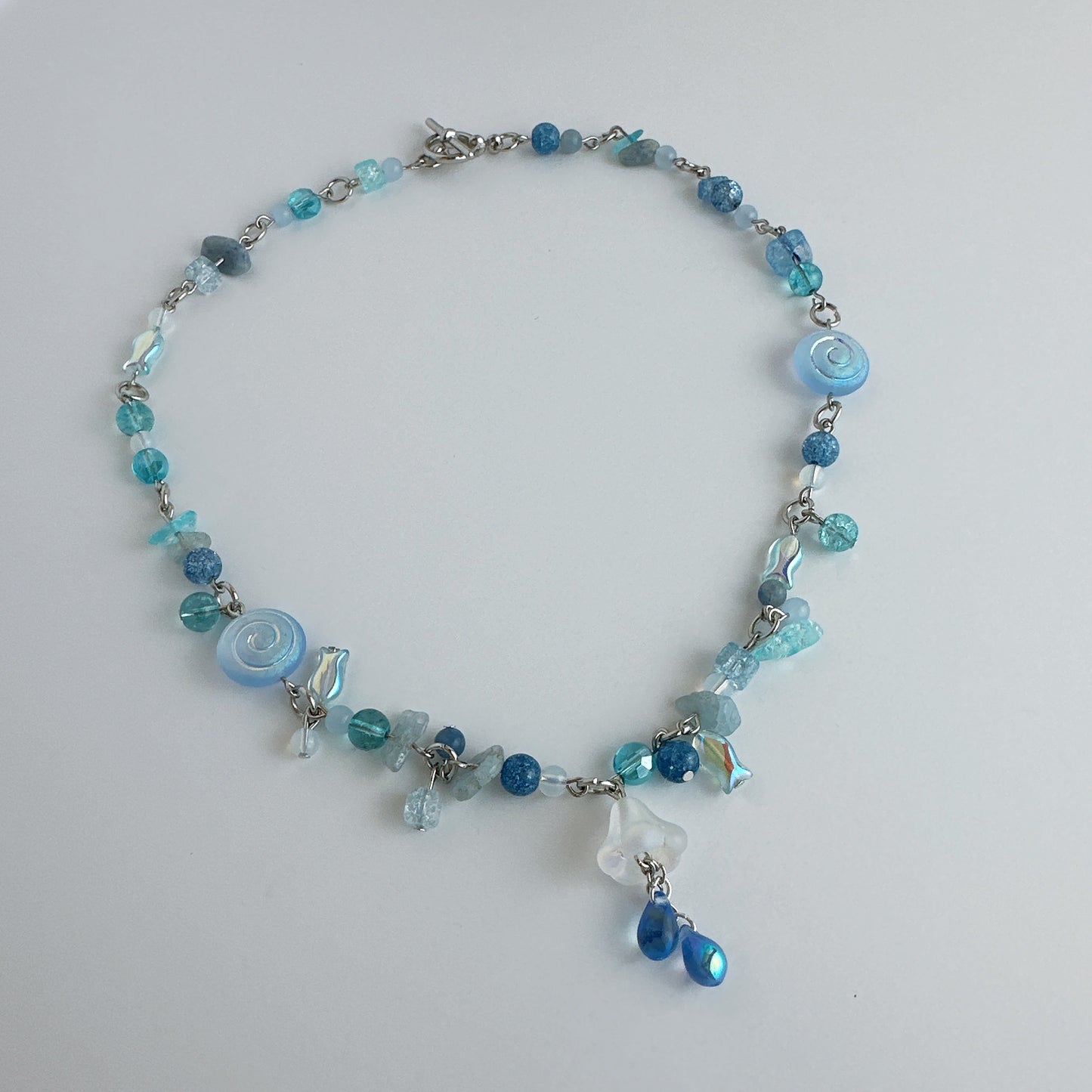 Jellyfish Necklace (Blue)