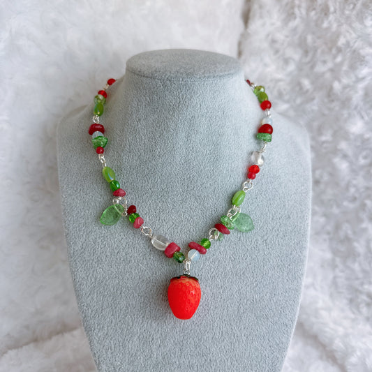 Strawberry Necklace